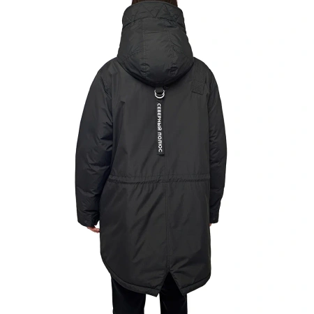 Женская черная парка Beluga