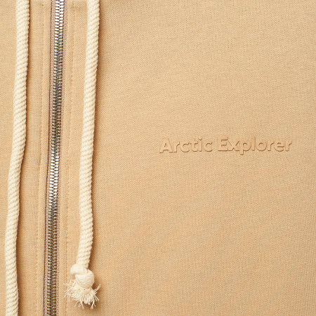 Олимпийка на молнии мужская Бежевый