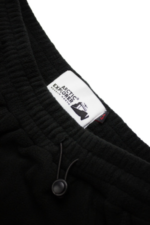 Брюки флисовые мужские Черный