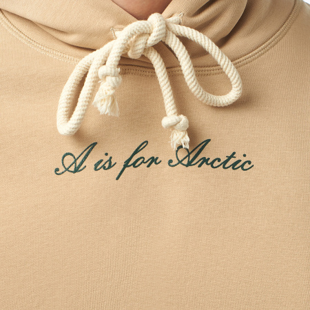 Толстовка с лого мужская Бежевый