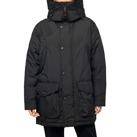 Женская черная парка Beluga